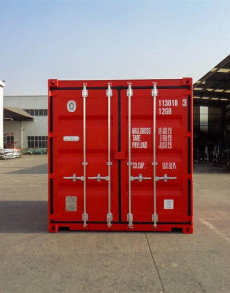 Contenedor maritimo 10 pies rojo – nuevo