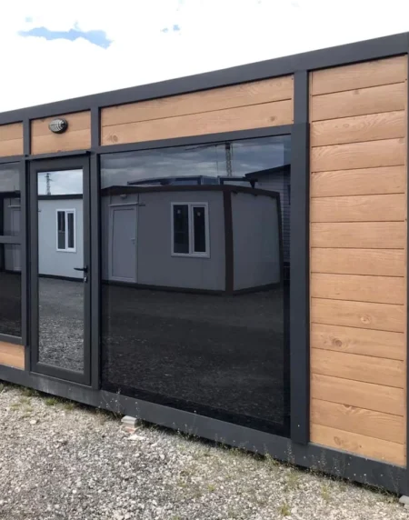 Contenedor de oficina 16,8 m² – Línea Premium y diseño de lujo